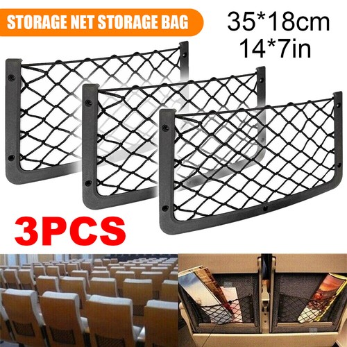 3pc large storage net pocket - storage,
