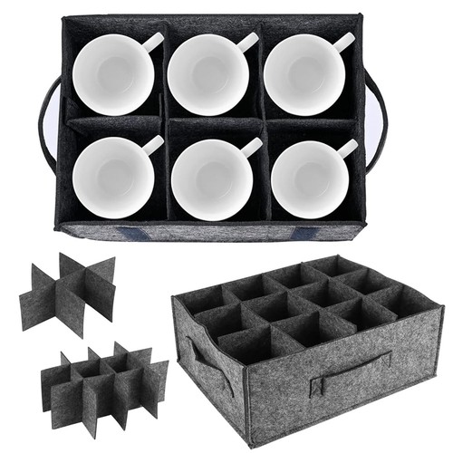 Plate cup storage box caravan - cup,