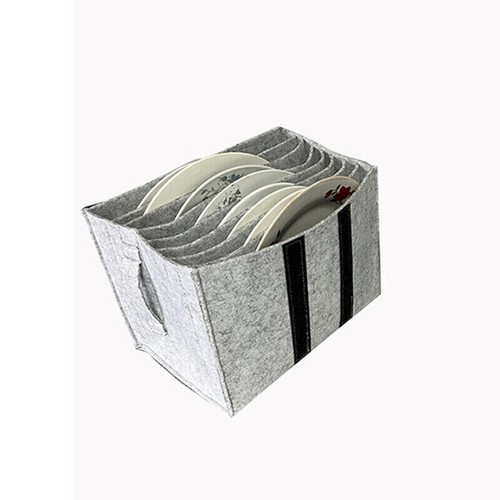 Felt plate cup storage - cup,