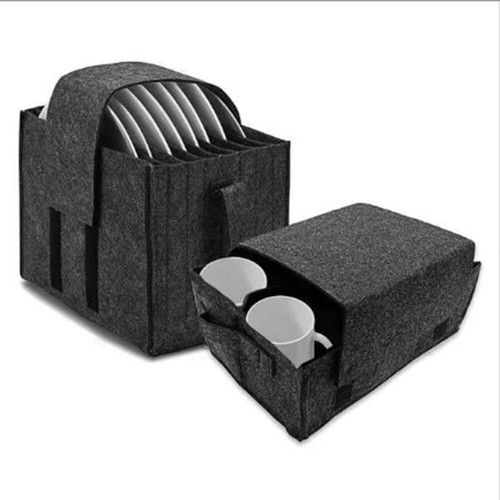 Felt storage bag cups - storage,