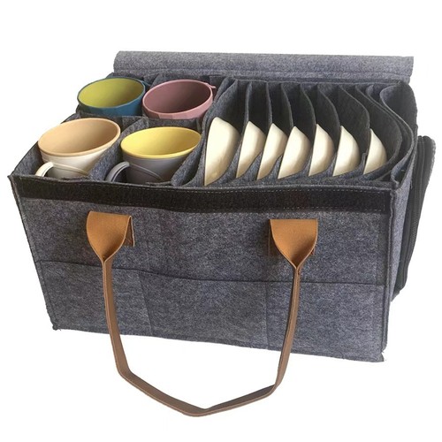 Caravan plate holder tableware - caravan,